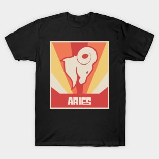 Aries– Vintage Astrology Zodiac Sign T-Shirt